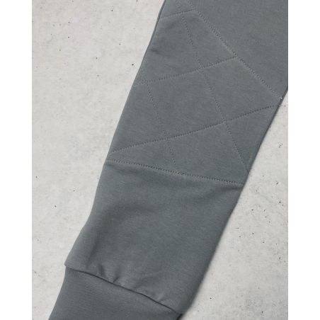Spodnie basic z usztywnianymi kolanami - cement