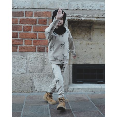 Bluza raglanowa - jelonki