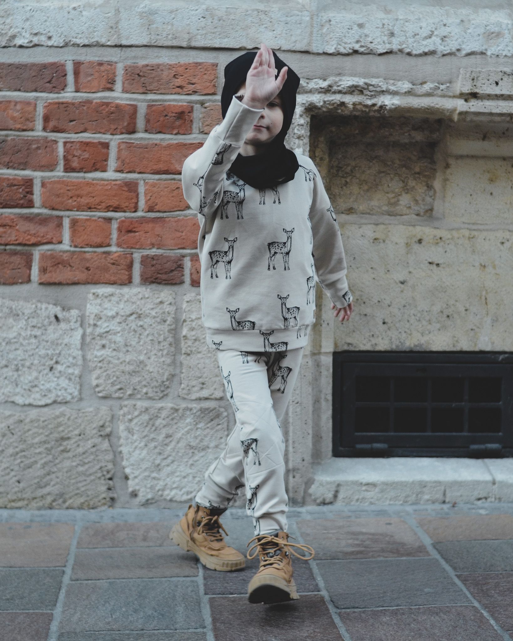 Bluza raglanowa - jelonki