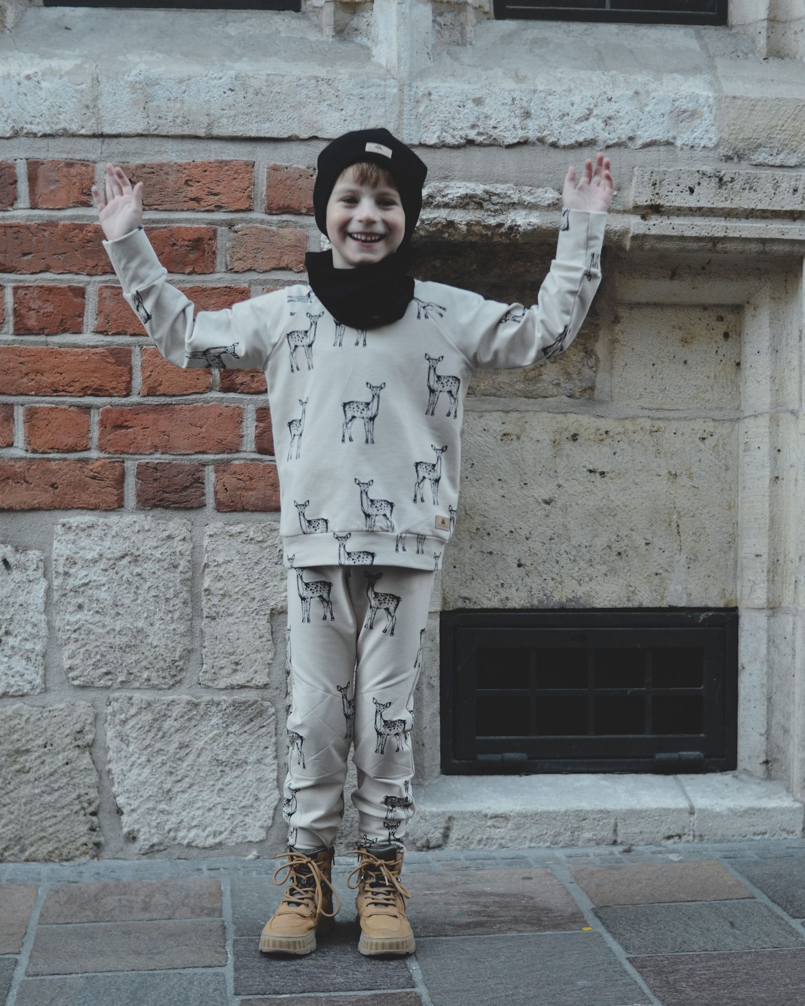 Bluza raglanowa - jelonki