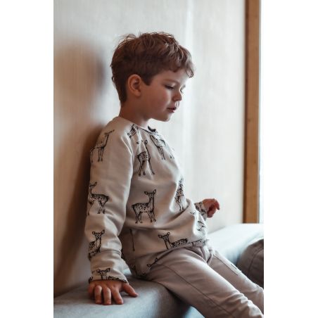 Bluza raglanowa - jelonki