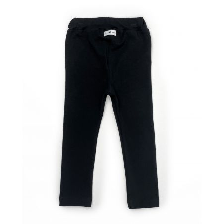 Legginsy jerseyowe - czarne - 74/80