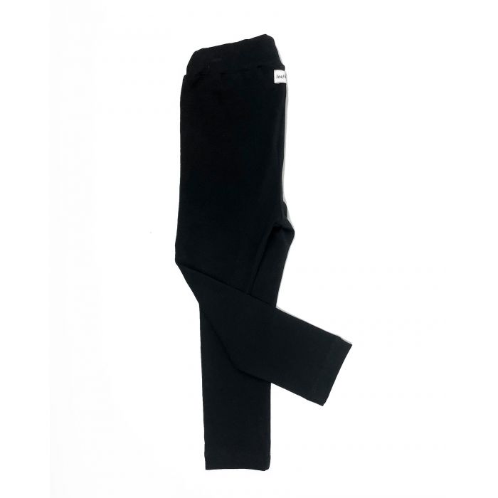 Legginsy jerseyowe - czarne - 74/80