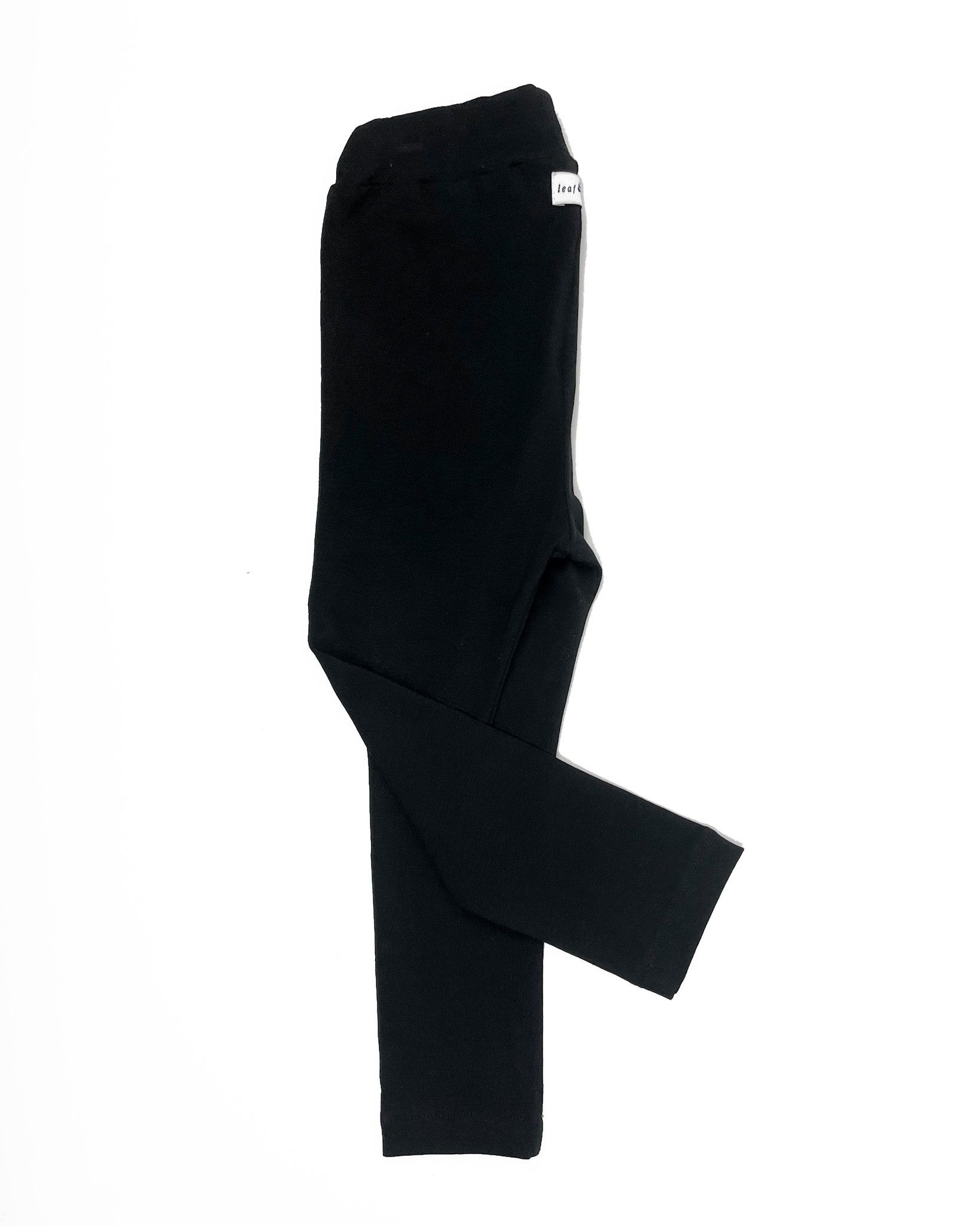 Legginsy jerseyowe - czarne - 74/80