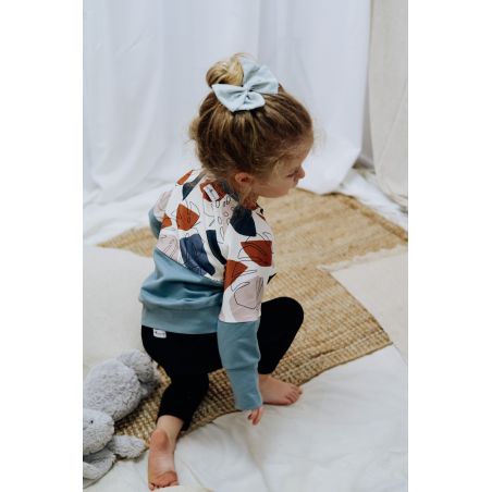 Legginsy jerseyowe - czarne - 74/80