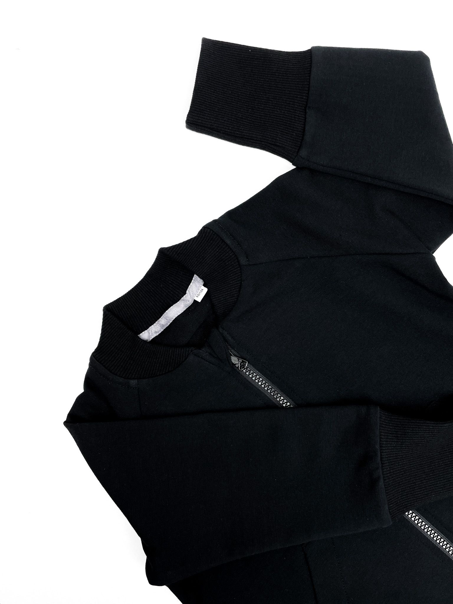 BLUZA BOMBERKA LEAF YOUR LIFE - CZARNA - 98/104
