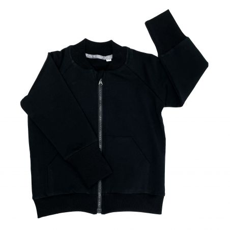 BLUZA BOMBERKA LEAF YOUR LIFE - CZARNA - 98/104