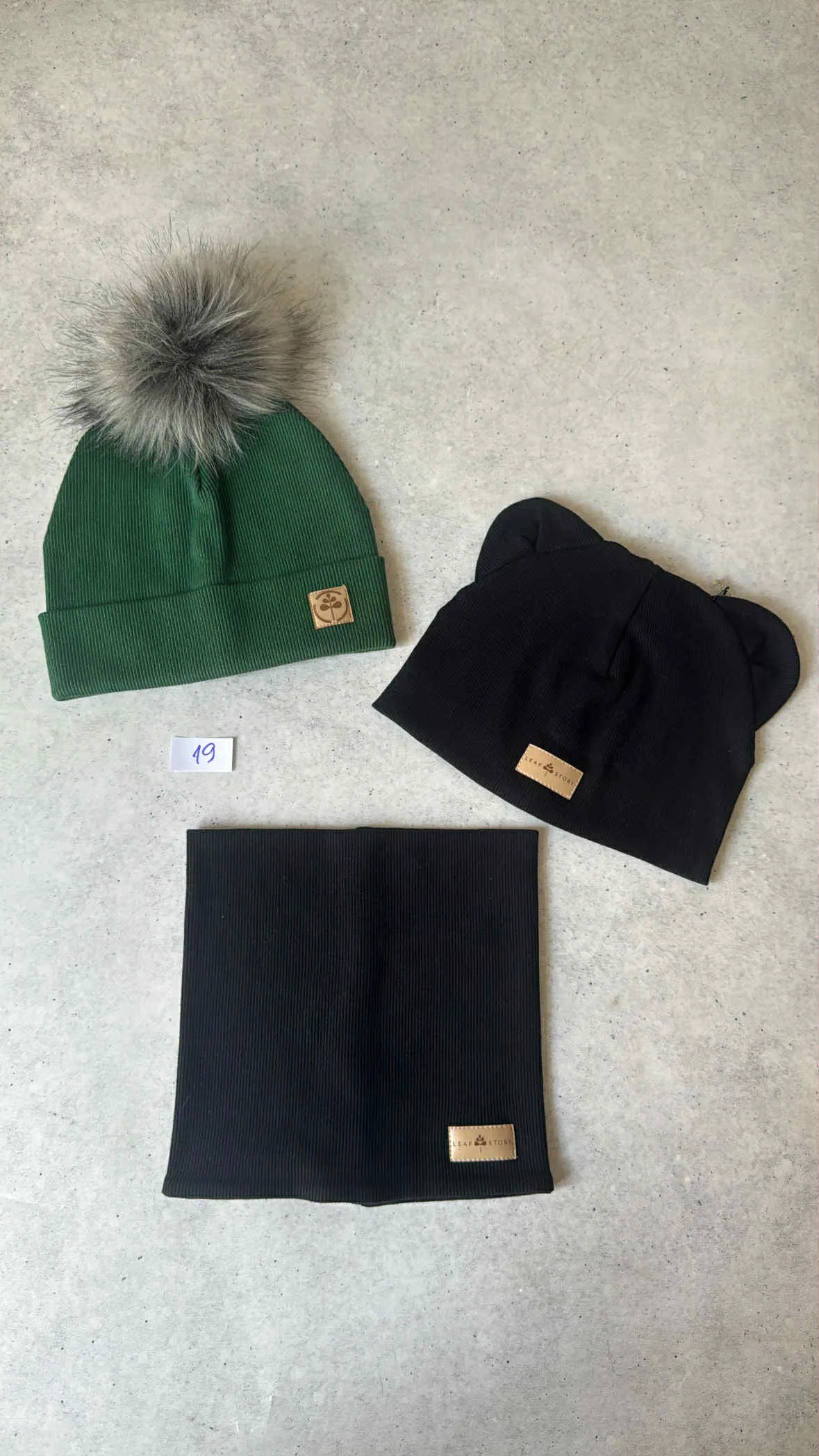 Zestaw nr 19 - późna jesień/zima M - (6 MSC - 4 LATA) - 0BWÓD GŁOWY 46-51 CM