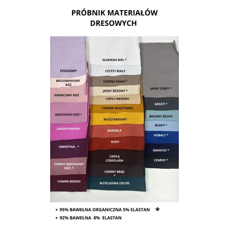 ZAPROJEKTUJ - Czapka przejściowa dresowa krótka